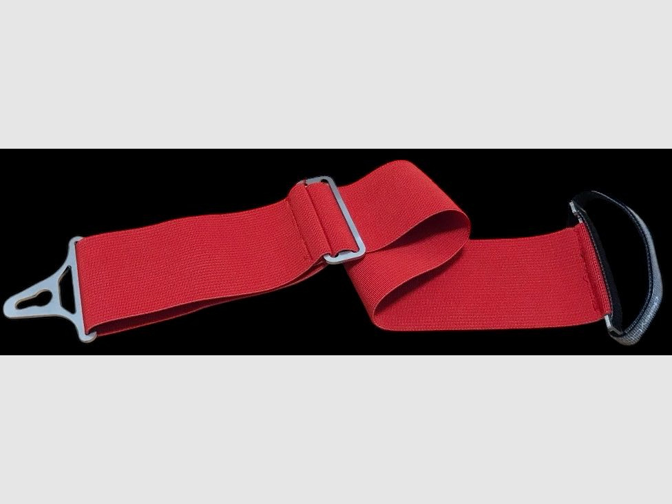 Universal Flicker Tape 50mm in Red with Velcro Attachment