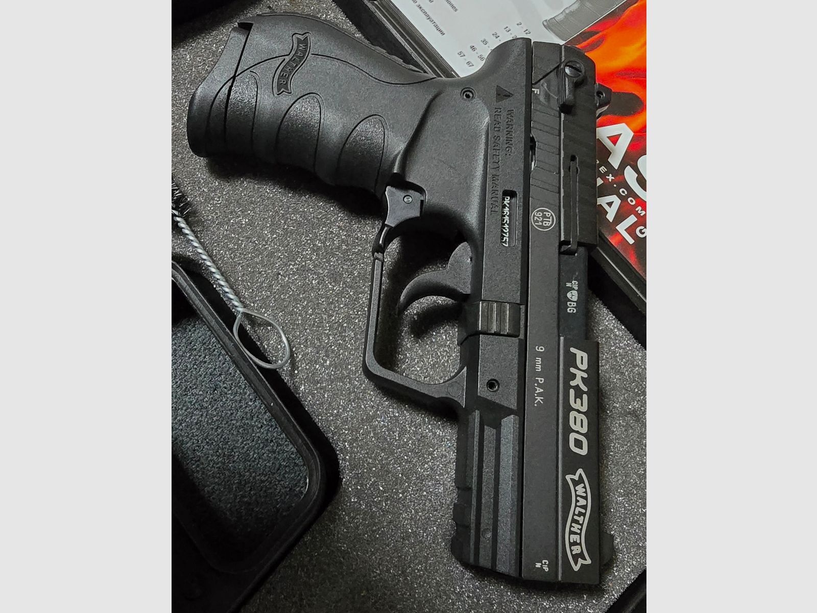Walther PK 380 Schreckschuss 9mm PAK