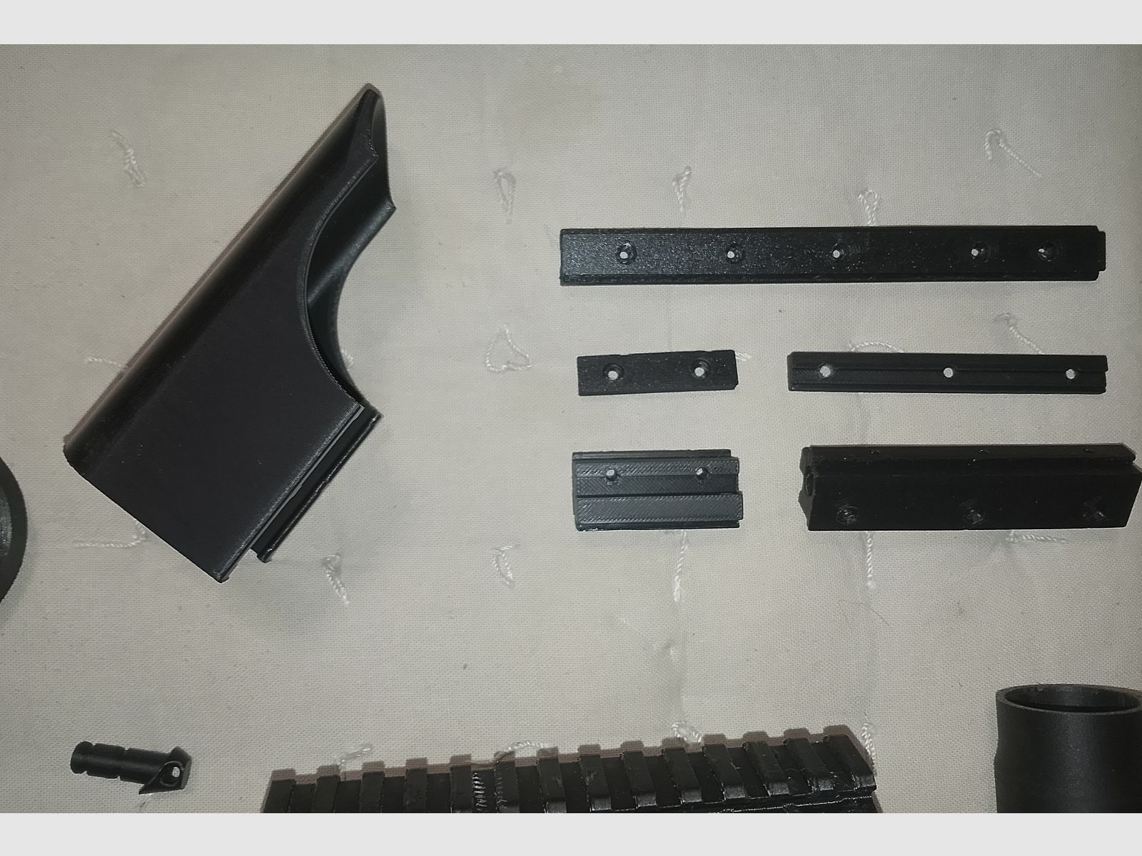 Aea HP max. gran conjunto de piezas de tuning, aumento de caña de impresión 3D, adaptador de montaje de riel Picantinny, cobertura de visualización de disparo único, freno de boca, etc.