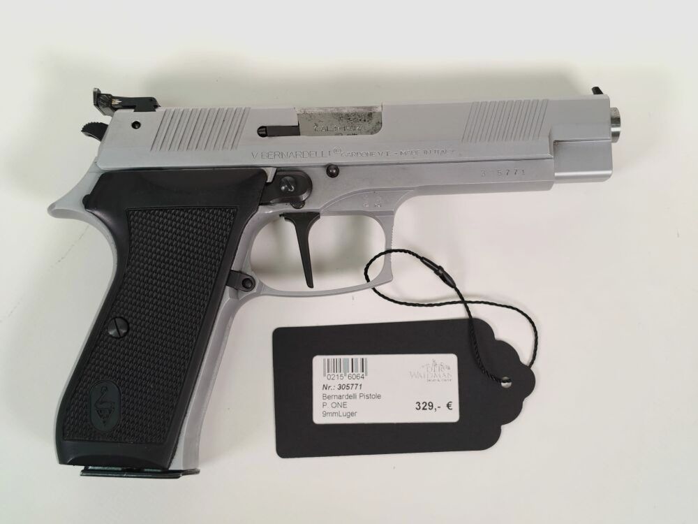 Bernardelli P. ONE 9 mm Luger Pistole P. ONE