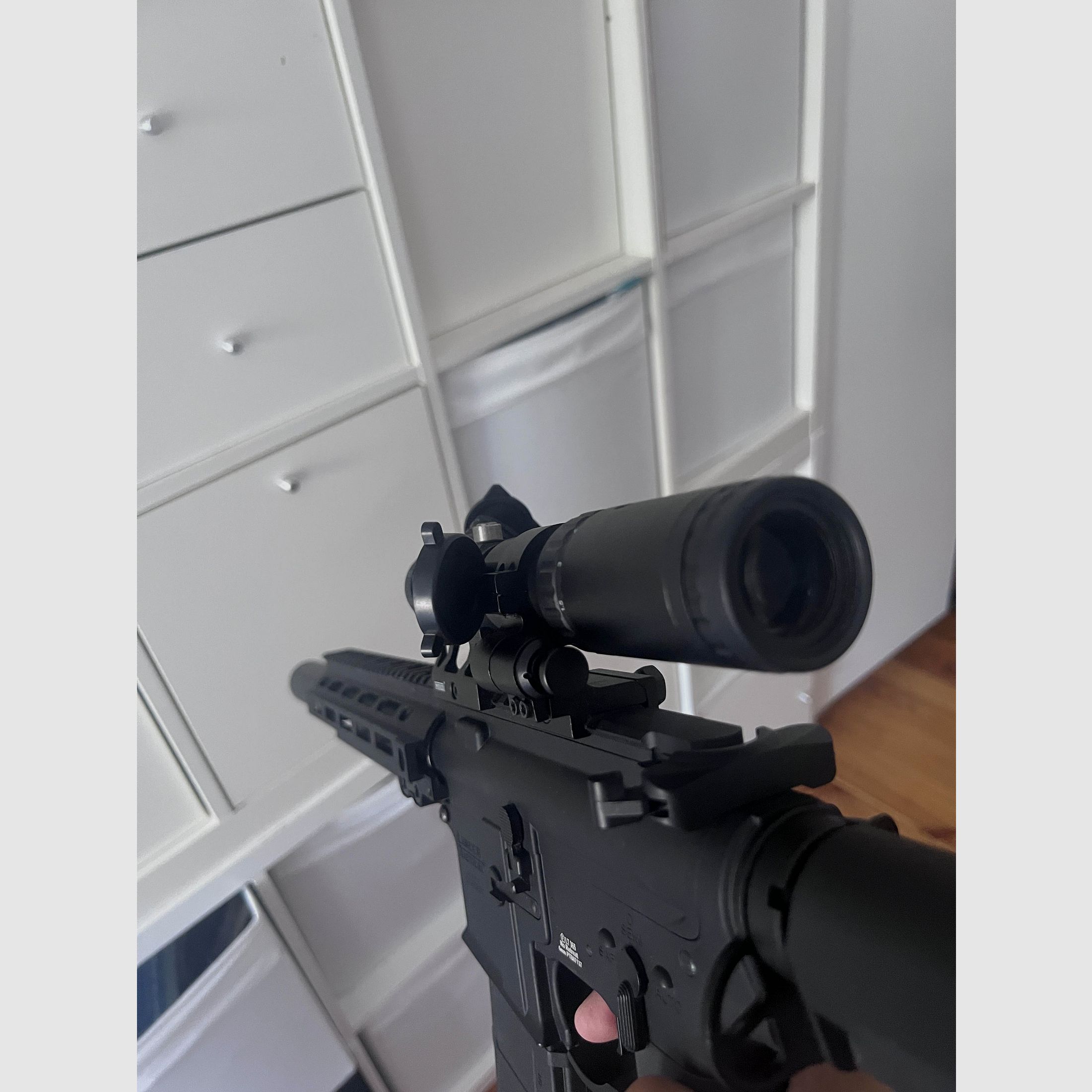 Lancer Blazer Gen3 10" Proline ETU (S)AEG, Black | Magnifer + Rotpunkt Visier