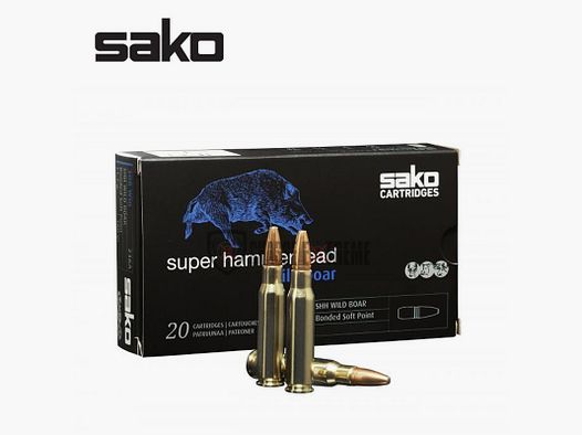 20 patronen SAKO S.Hammerhead .308 Win 150 gr