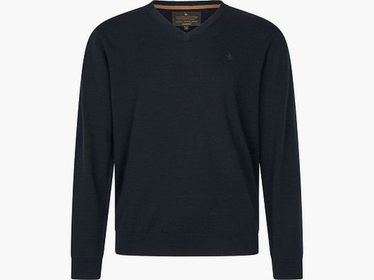 SWETER PINE V-NECK DARK SAPPHIRE SEELAND