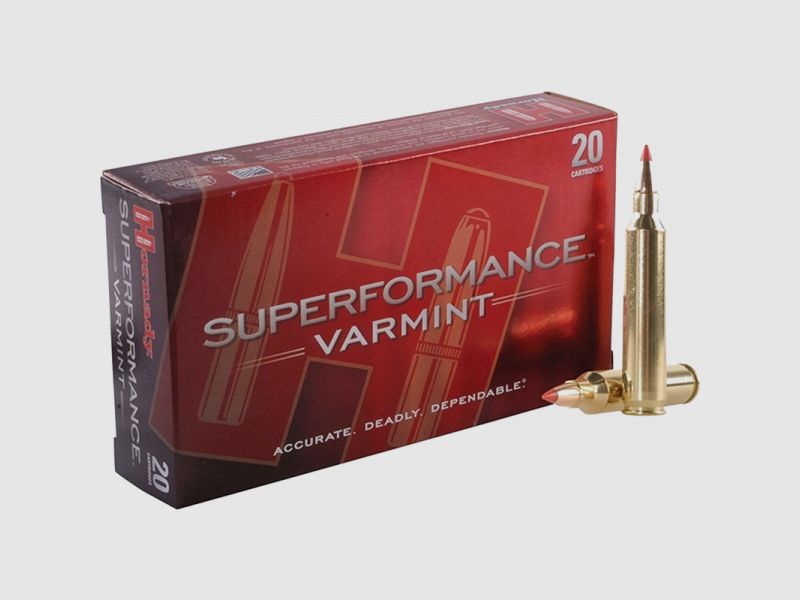 Hornady Superformance Varmint .204 Ruger V-Max 32 grs Büchsenpatronen