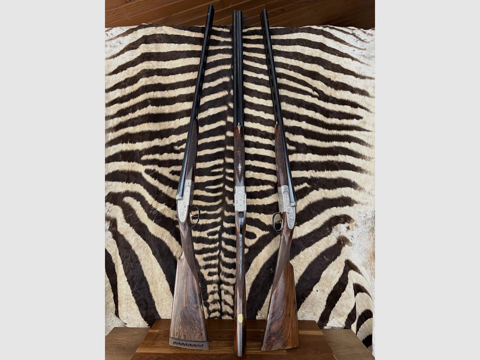 Triplette Garbi über-unter mit Platten – Kal. 20/70 – ca. 70 cm – Chokes 1/4 1/2, Bild 1 von 10