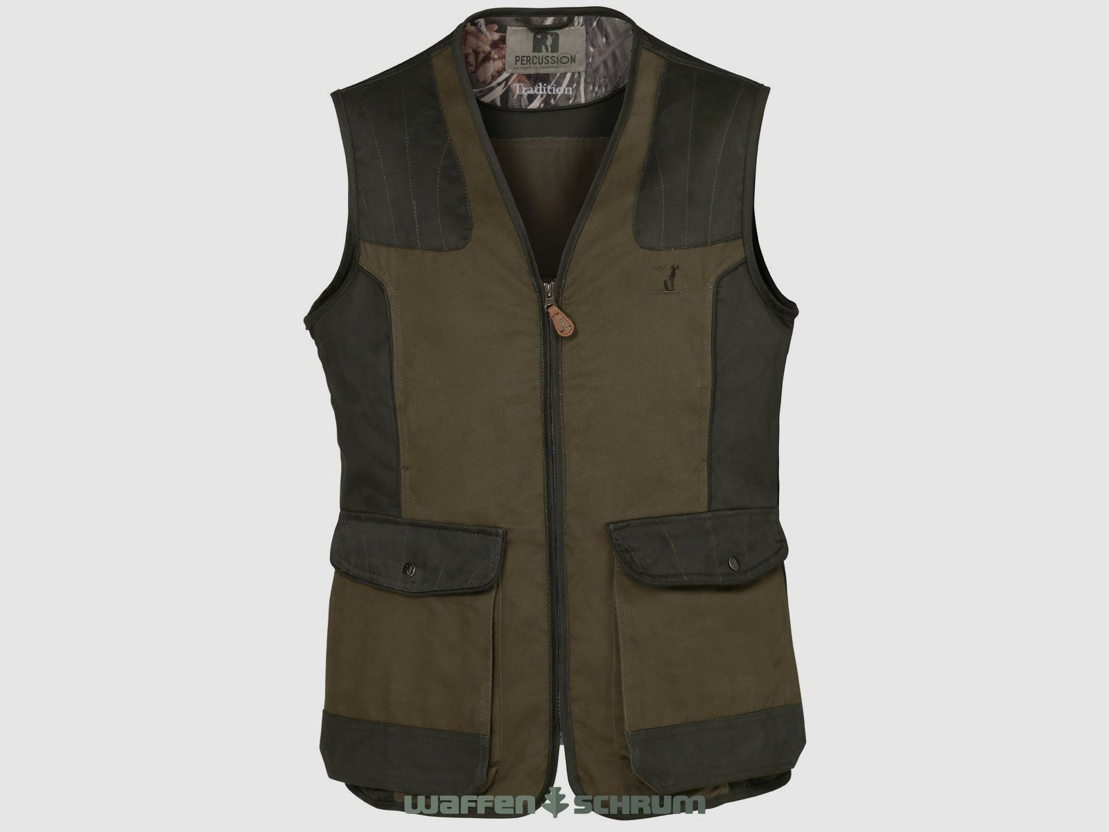 Percussion Schießweste Tradition Khaki
