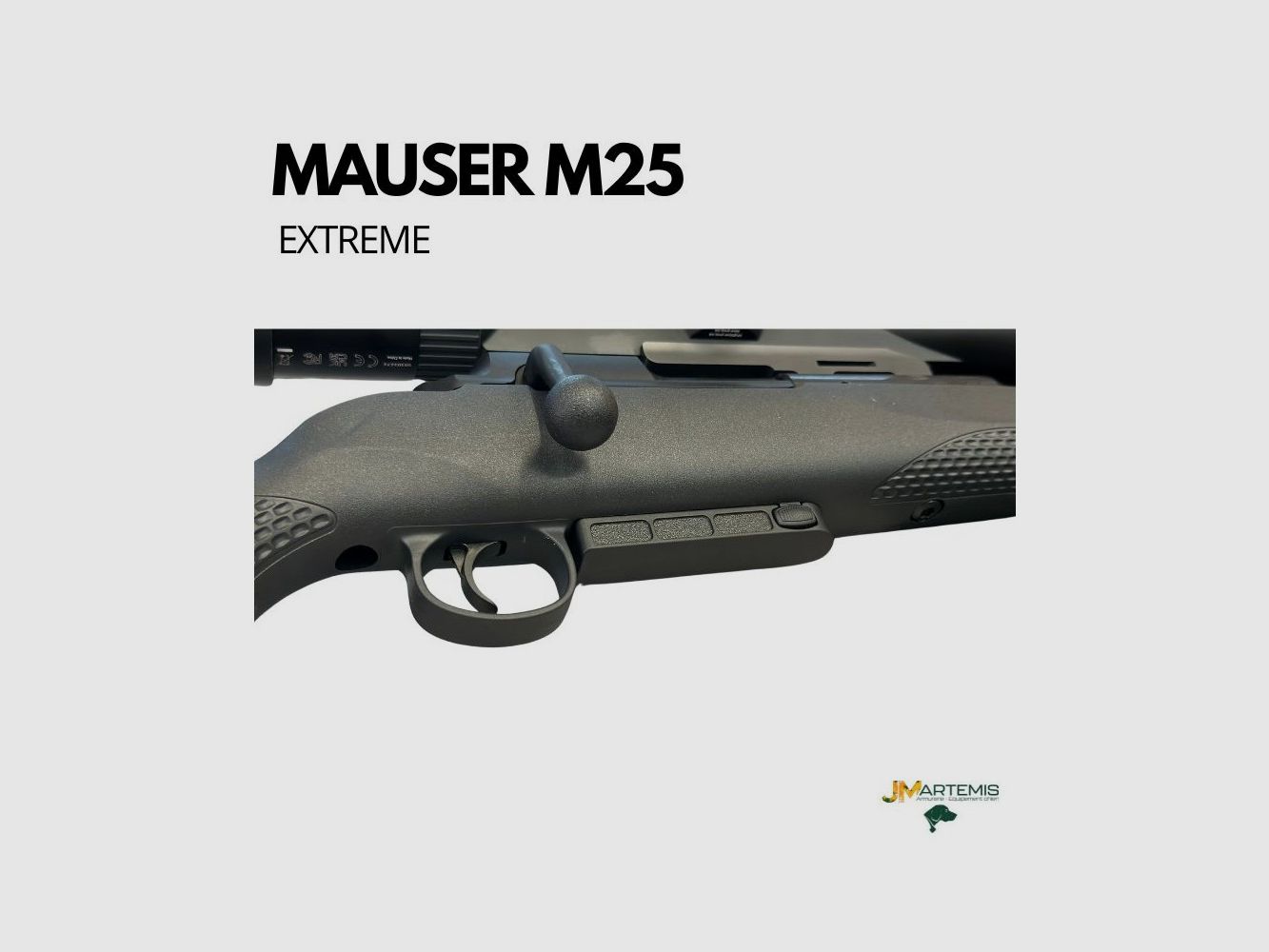 LA MAUSER M25 EXTREME AVEC LUNETTE MINOX RS4 2.5-10x50, image 6 sur 7