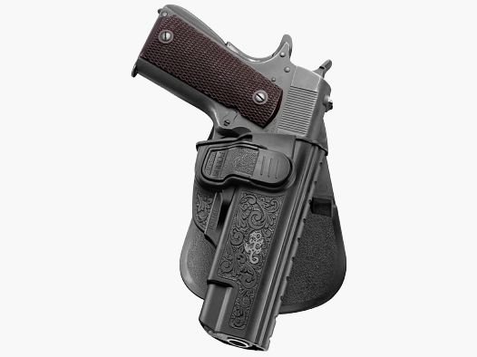 Fobus Paddle Trigger Locking Holster RT voor de meeste 1911 modellen zonder rail