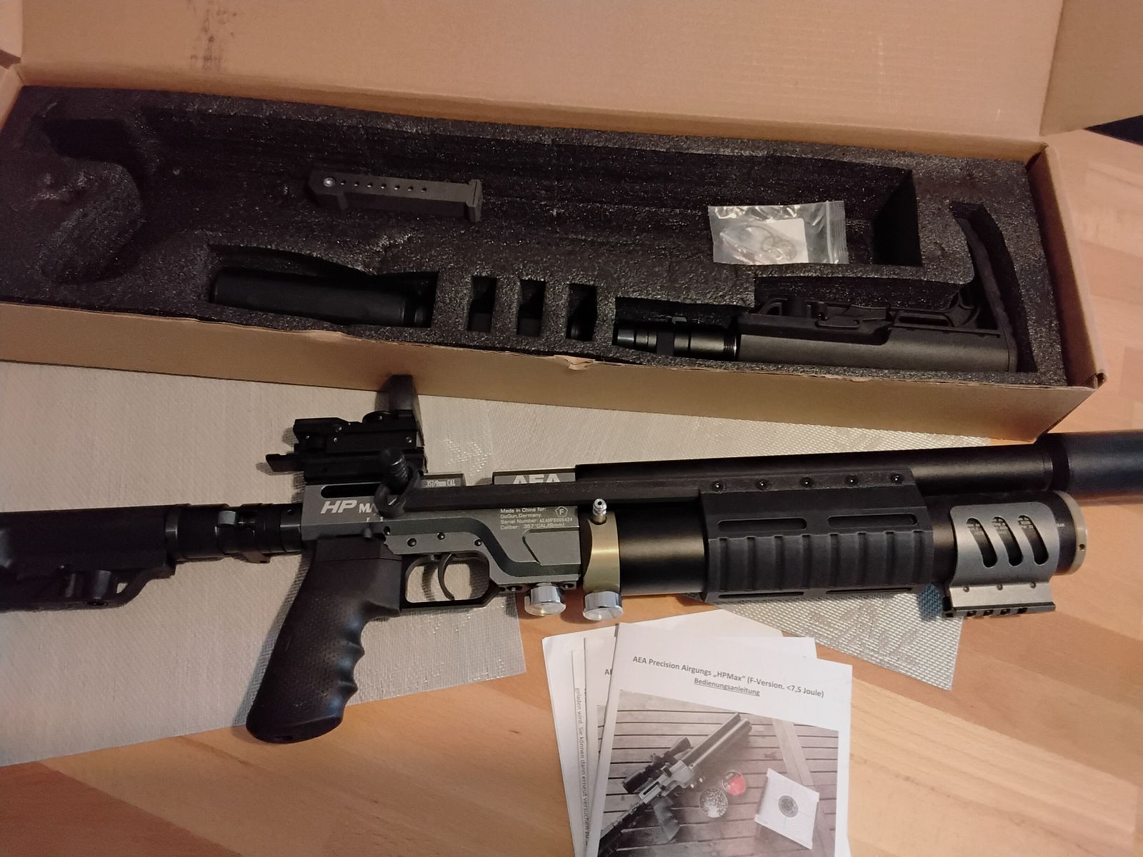 Luftgewehr Airgun Hpmax F-Serie