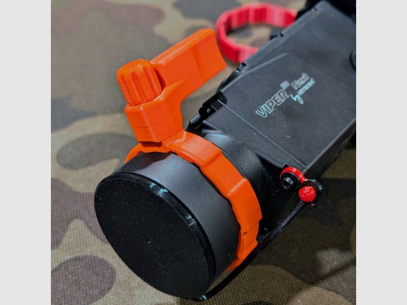 Für Nitehog Viper 50 Next: Schnellverstellhebel für Vorsatzgerät-Fokus