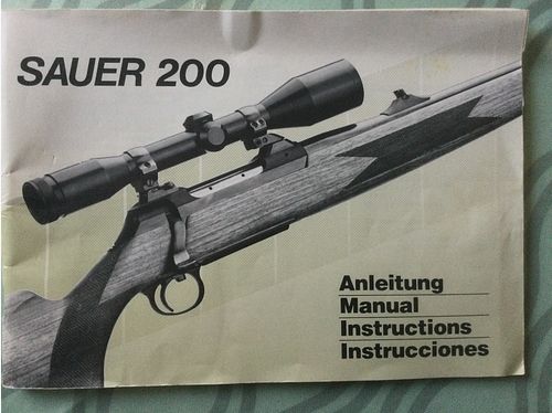 Sauer 200 Manual
