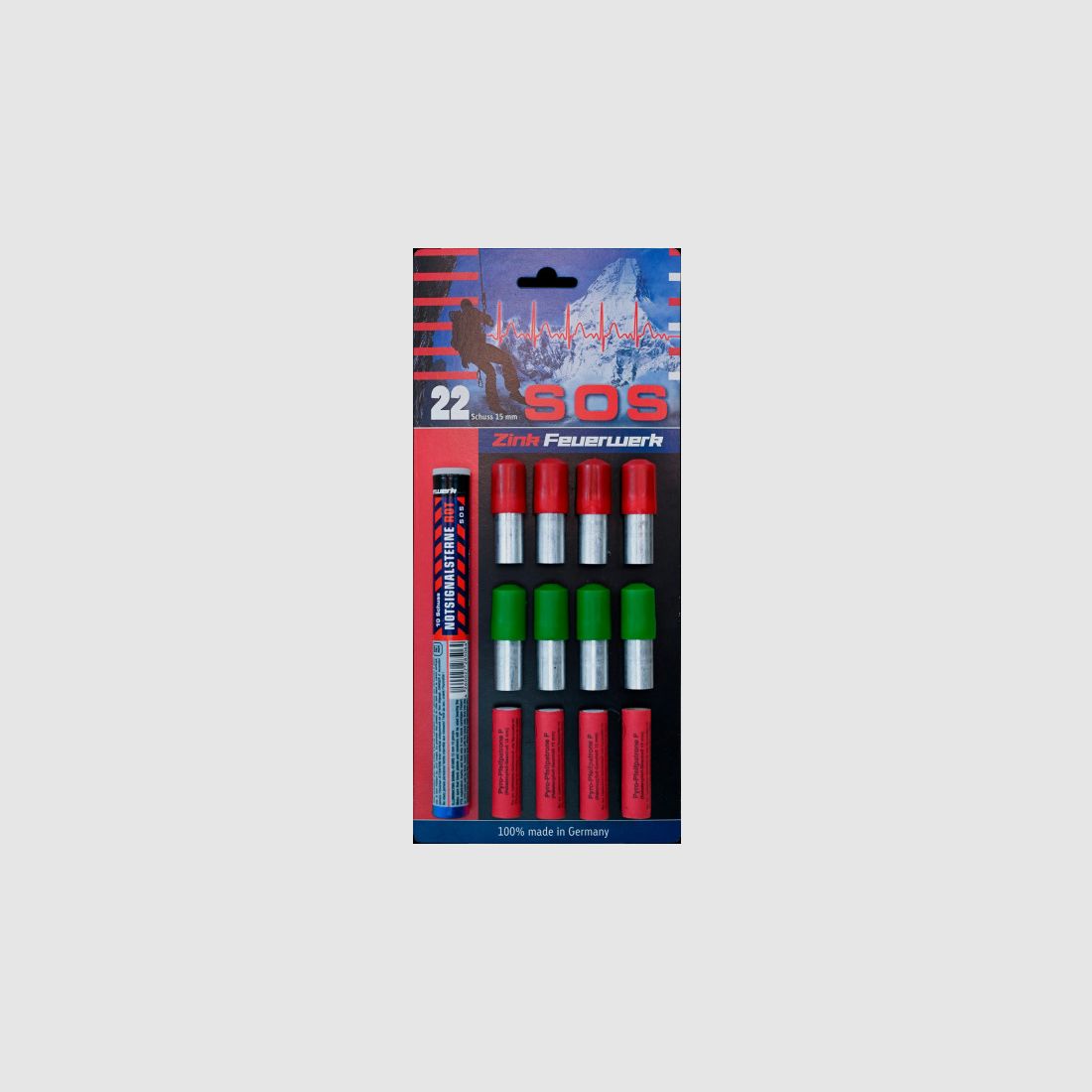 ZINK SOS SORTIMENT - 22 TLG. - 15MM
