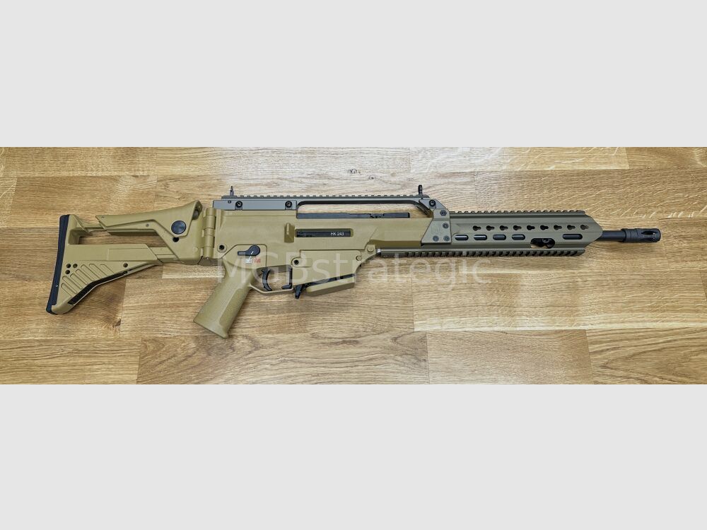 Heckler & Koch HK243 S TAR sandfarben RAL8000 - Das zivile G36 sportlich zugelassen!
