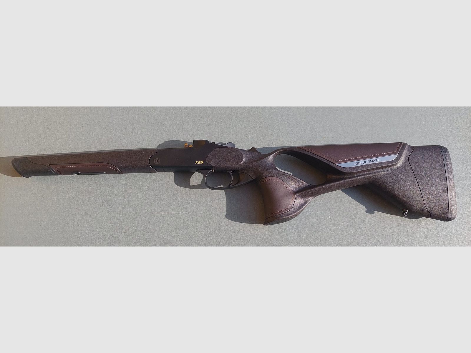 Over-and-under shotgun BLASER K95 ULTIMATE LEATHER cal. 30 R BLASER