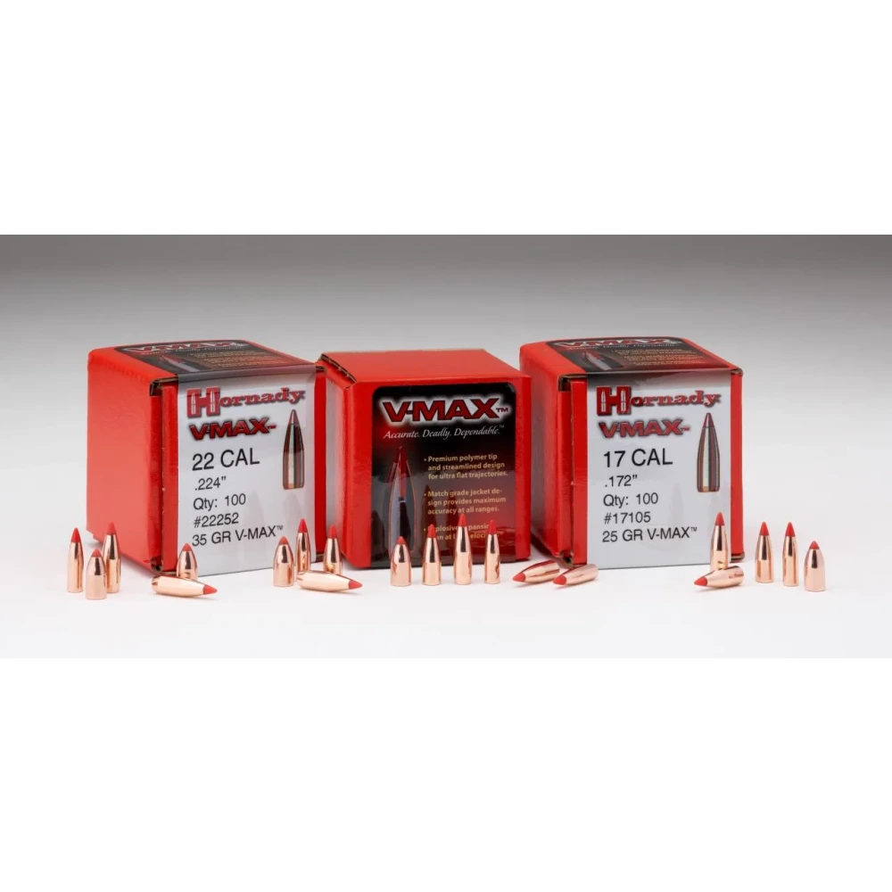 PROIETTILE HORNADY 22 CAL .224 55 GR V-MAX (250)