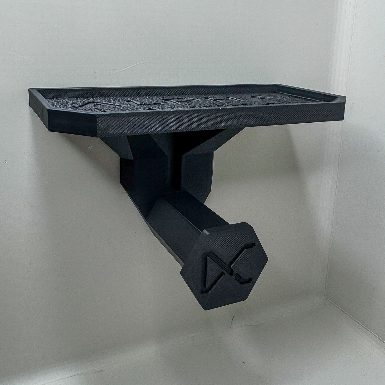Gehörschutzhalter magnetisch Schwarz