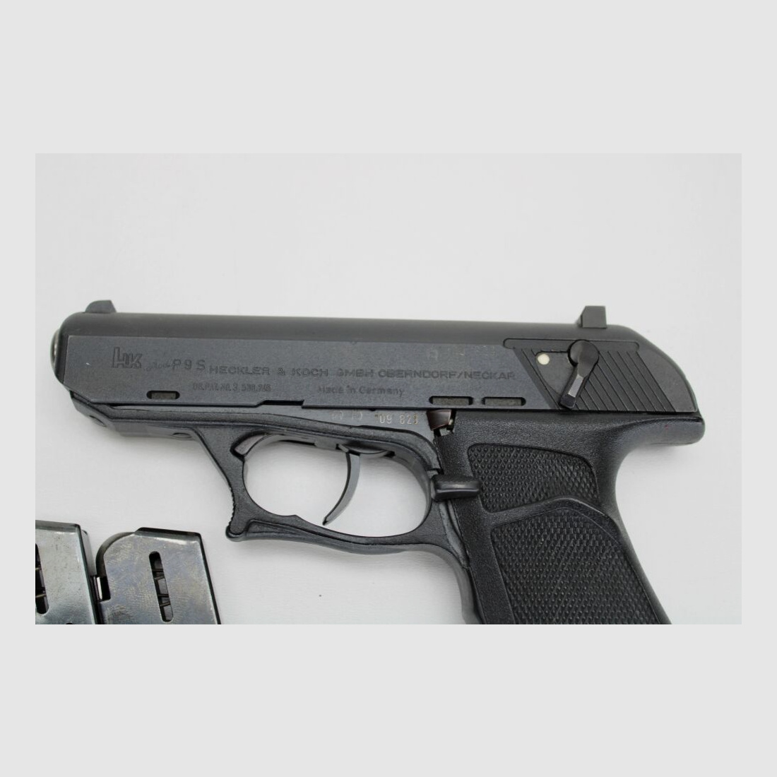 Pistole H&K Heckler & Koch P9S Sport Kaliber 9 Para #:15645 Pfandversteigerung 17.7.25