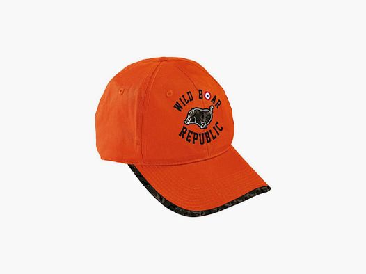 CASQUETTE PERCUSSION WILD BOAR REPUBLIC ORANGE
