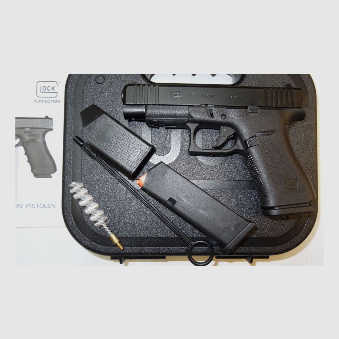 Glock pistol Glock 48 R/FS Slimline in caliber 9mm Para (9x19)