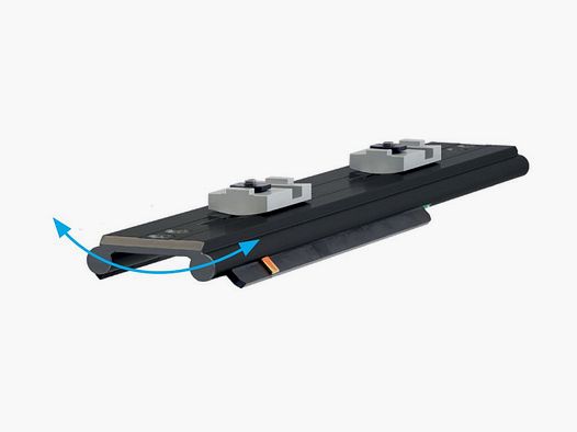 Riel de soporte de aluminio Catamarán ECO