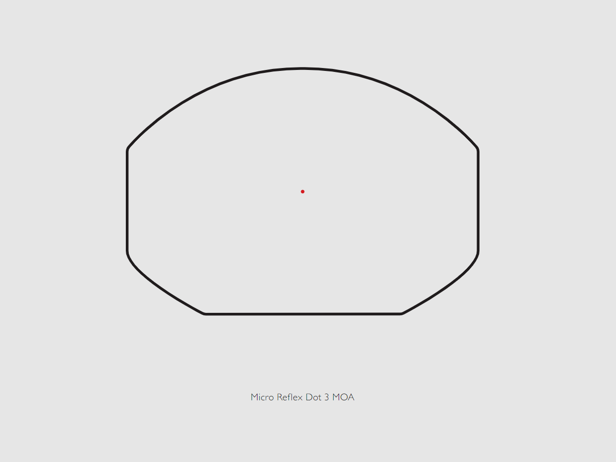 Hawke REFLEX SIGHT WIDE VIEW 2 MOA Circle Dot - Reflexvisier/Red Dot, Bild 5 von 7