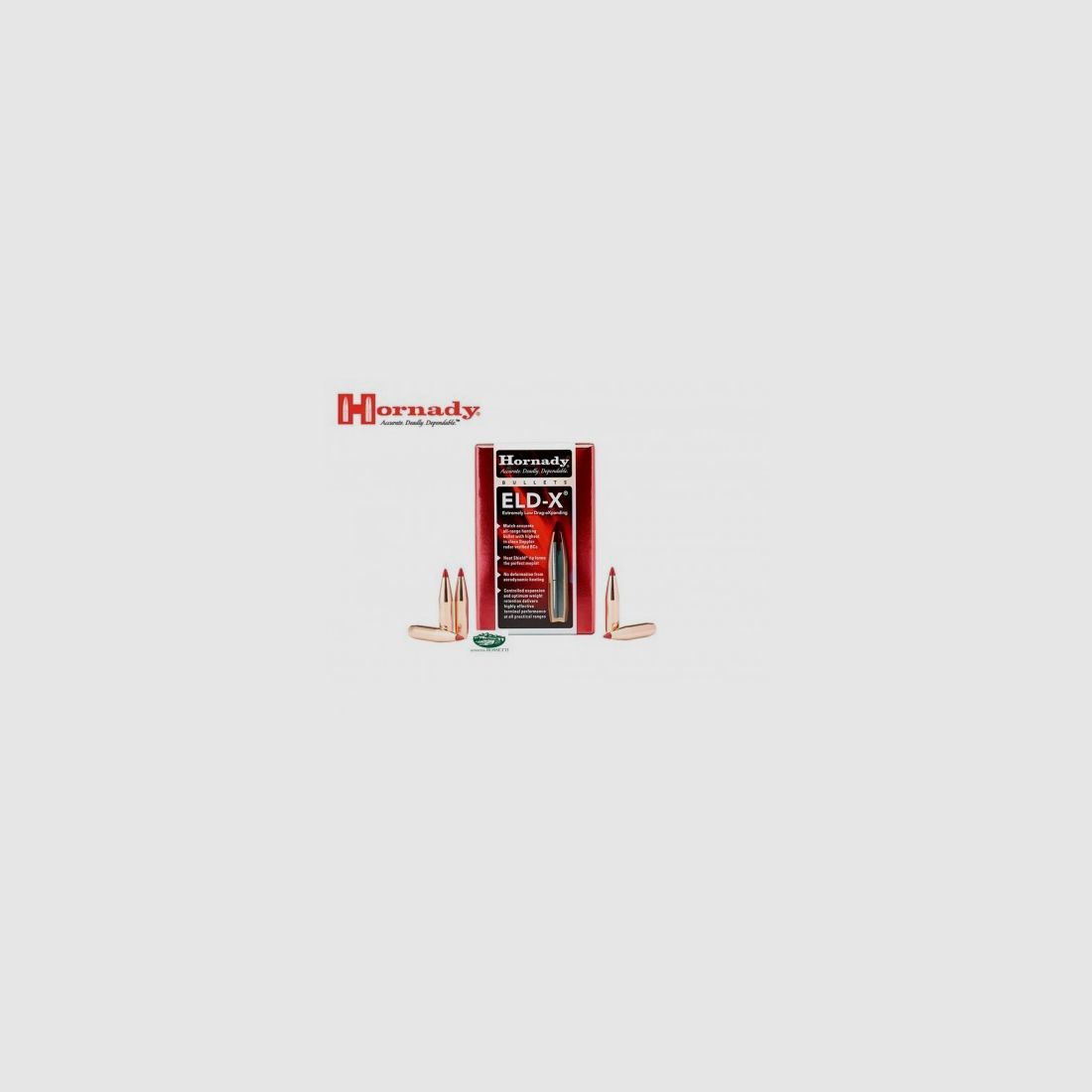 HORNADY Geschosse ELD-X Kal. 6,5mm 143gr 2635