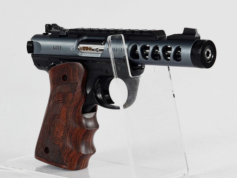 RUGER Mark IV 22/45 Lite Diamond Grey 4.4"