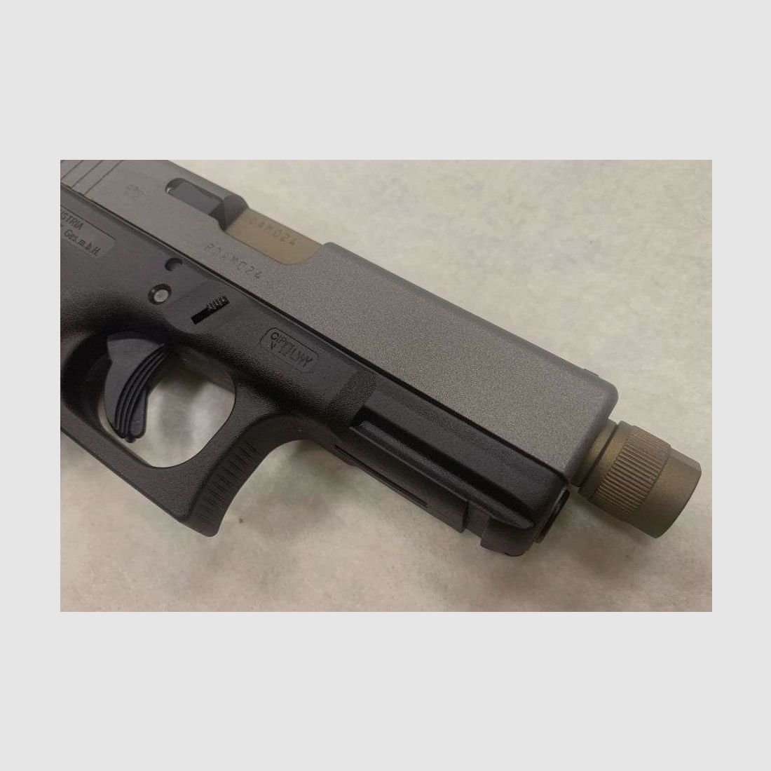 Glock 19 Gen4 FTO MOS Cerakote Duo Custom Cal.9×21, immagine 3 di 5