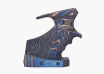 3D Griff Schichtholz "BLUE ANGEL" - Passend für WALTHER LP400/LP500 UND HÄMMERLI AP20