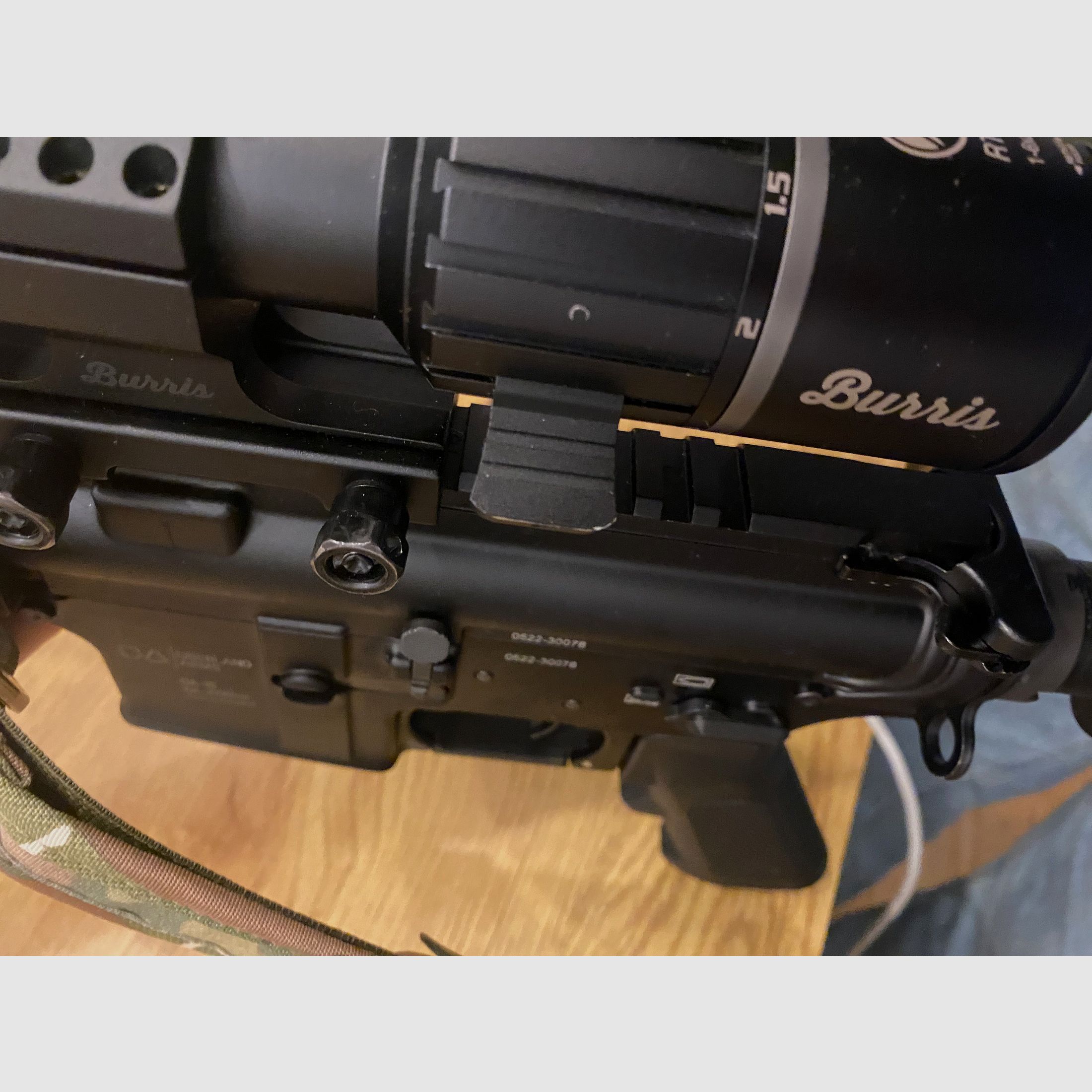 Burris RT-6 1-6x24mm, Ballisic AR, con montaje (sin FastFire 3)