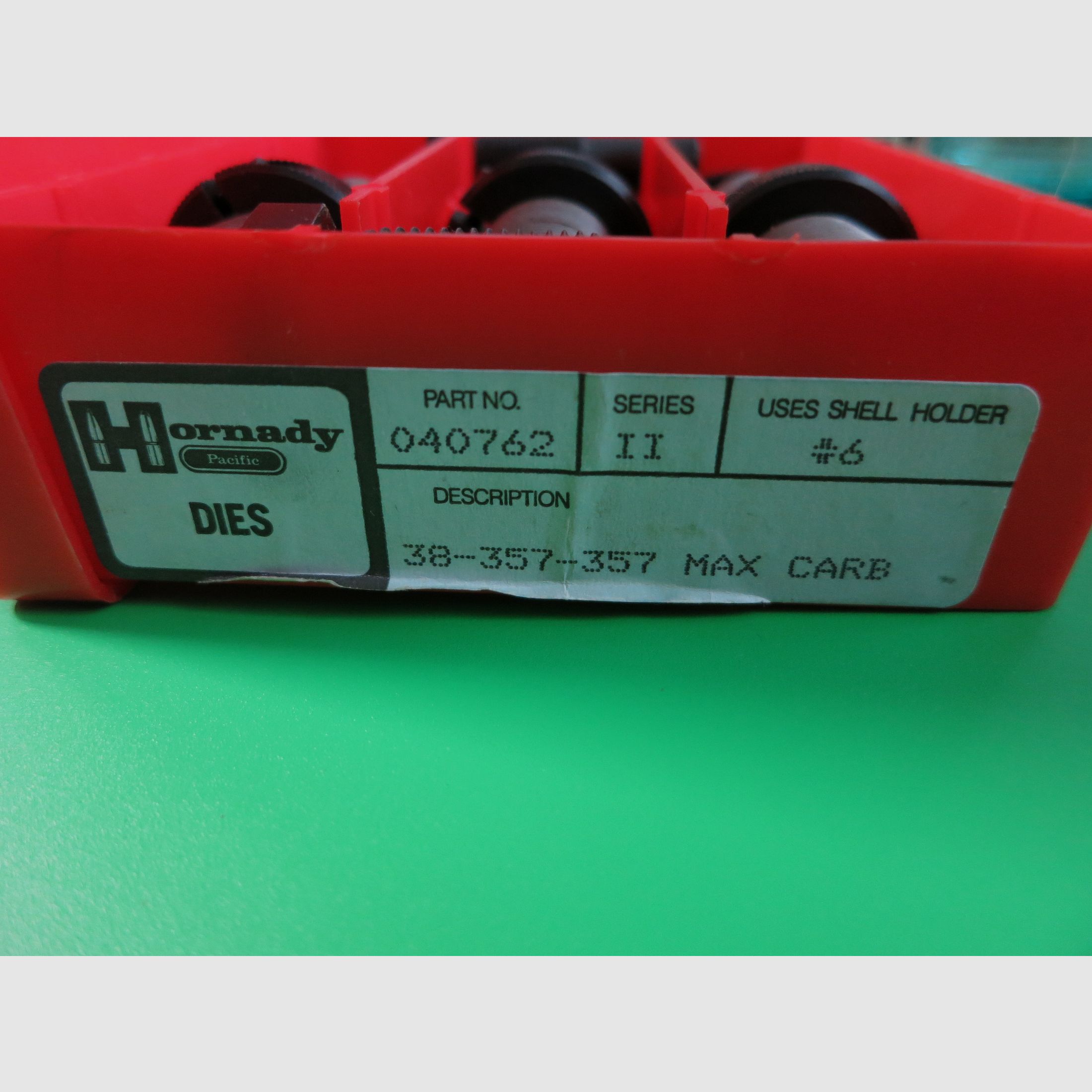 Hornady Matrizensatz Series II (Max Durachrome), Kaliber .38 + .357, Art. 040762
