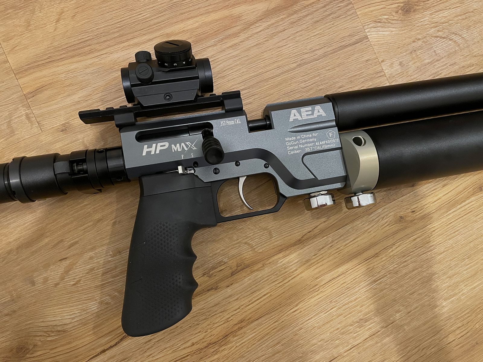 HP Max (Schalldämpfer, Visier)