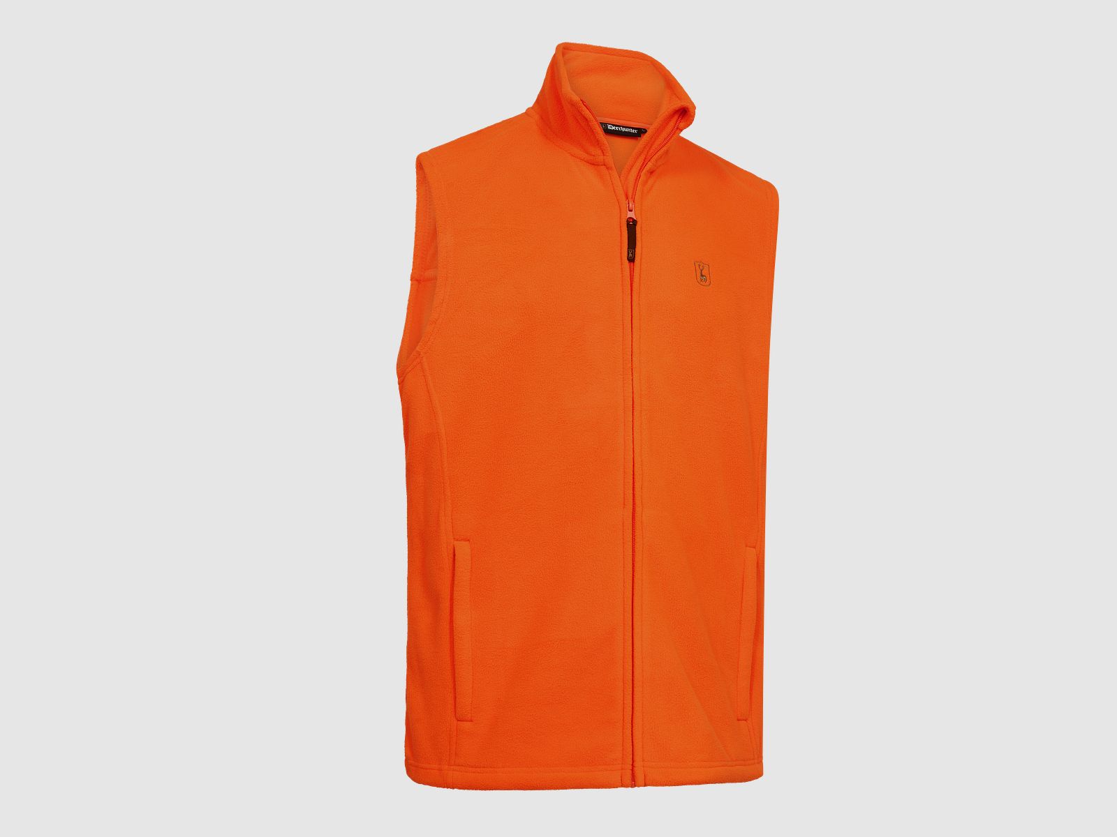Atlas Fleece Weste - Safety Orange – Größe: XL