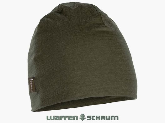 Pinewood Beanie Merino Moss Green