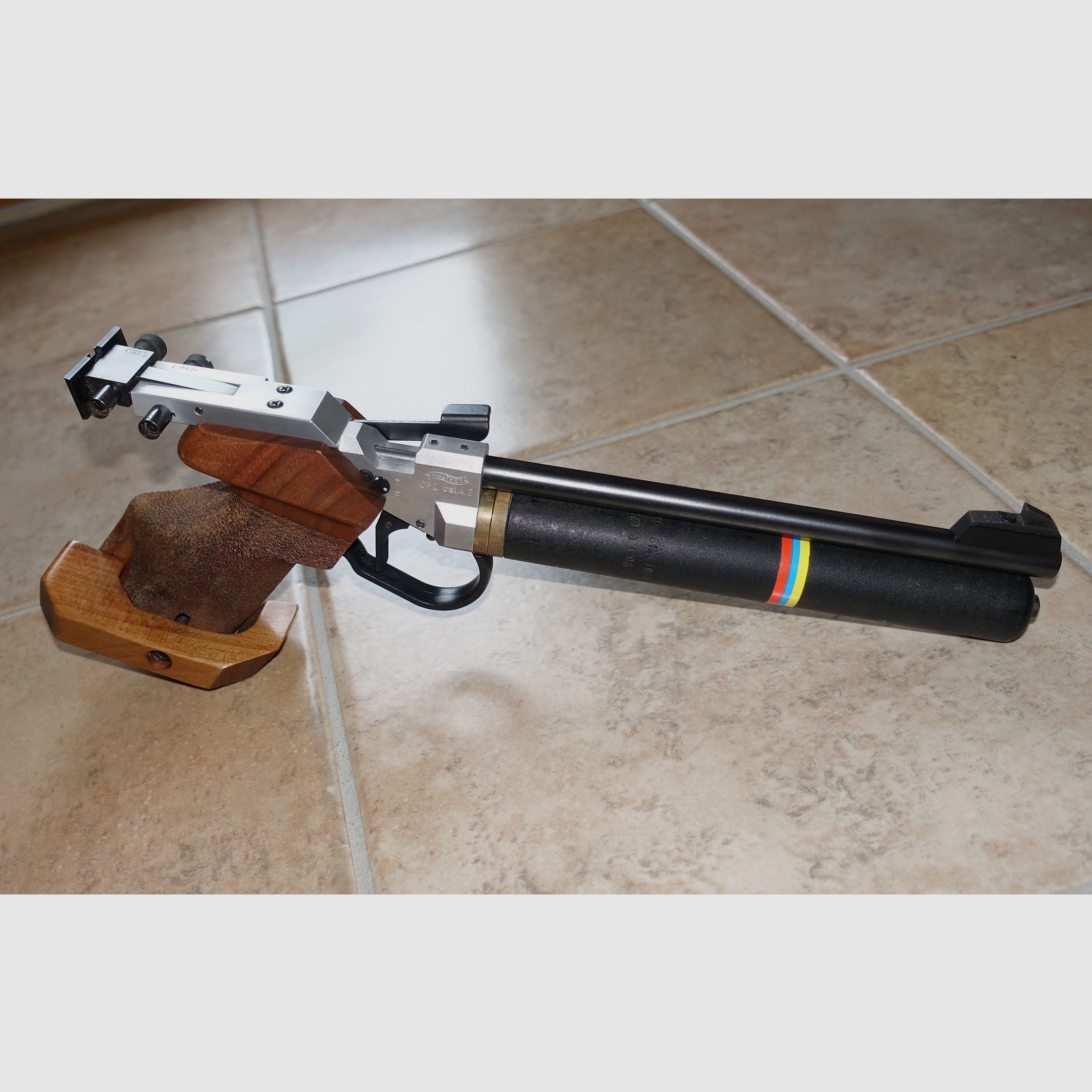 Pistola de competición Walther CP2