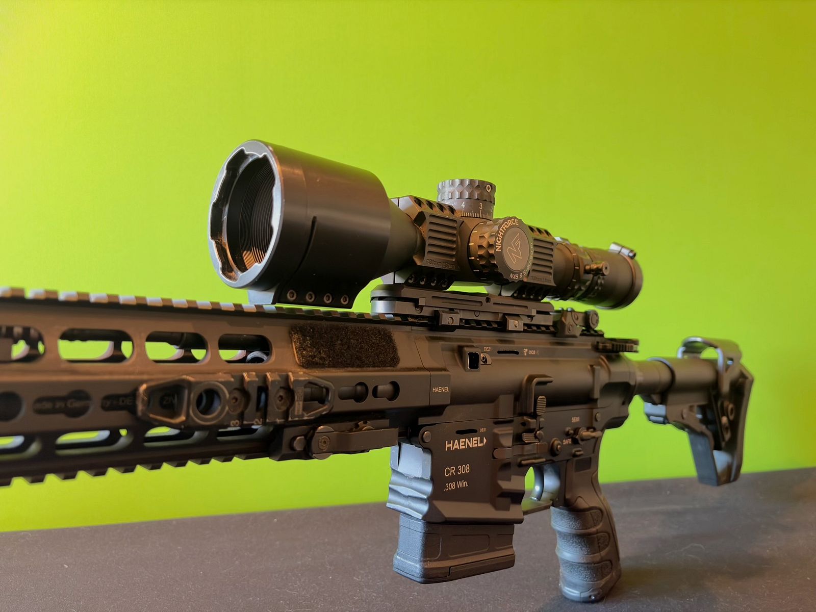 Haenel CR308 | Nightforce NX8 | A-Tec Marksman | Dentler TAC | Magpul