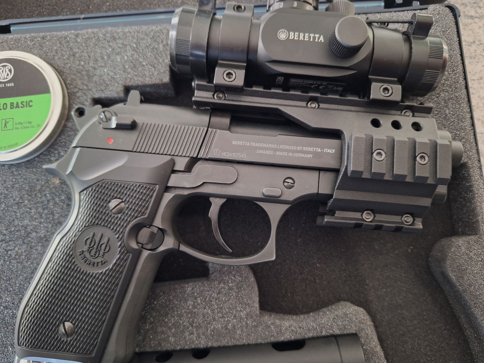 Beretta 92 FS XX-Treme 4,5 mm Diabolo bronzé pistolet Co2