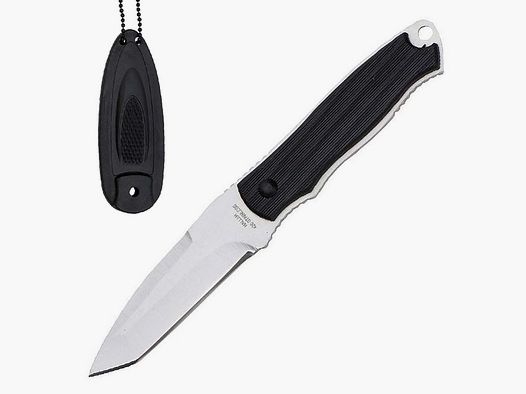 Neckknife mit Tantoklinge und Kydexscheide 15cm
