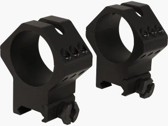 Weaver Tactical 6-Hole Picatinny Ringen mat zwart 34mm hoog, BH 14,66mm