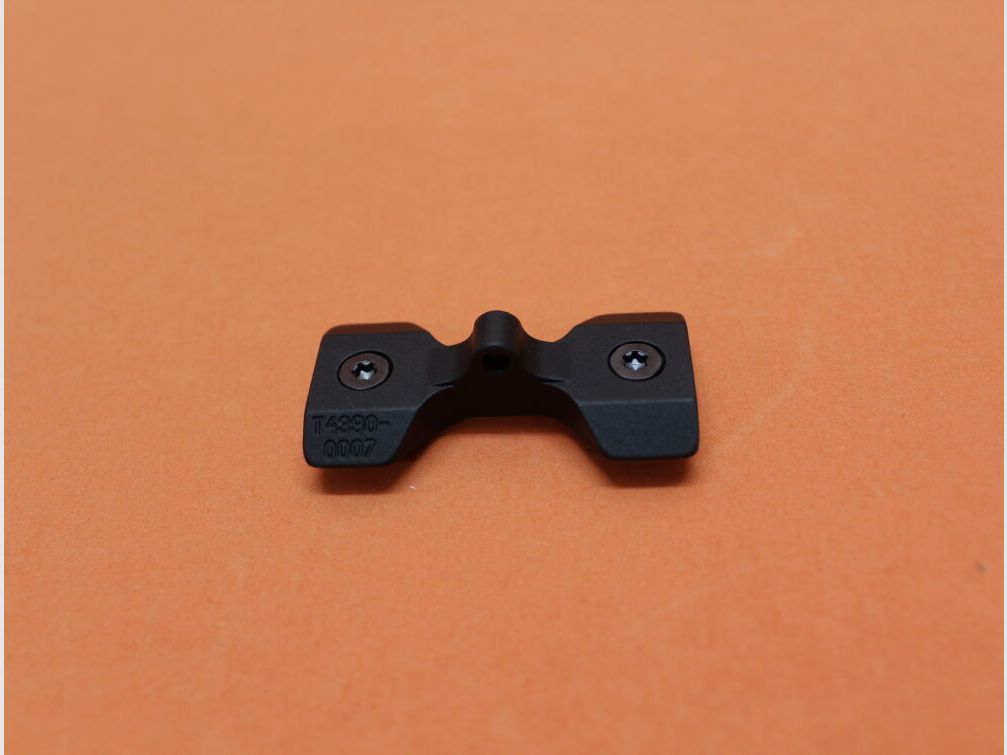 Adaptador de bípode Recknagel Era-Tac KeyMod (T4390-0007) con anilla para correa, por ejemplo, para Harris o similar.