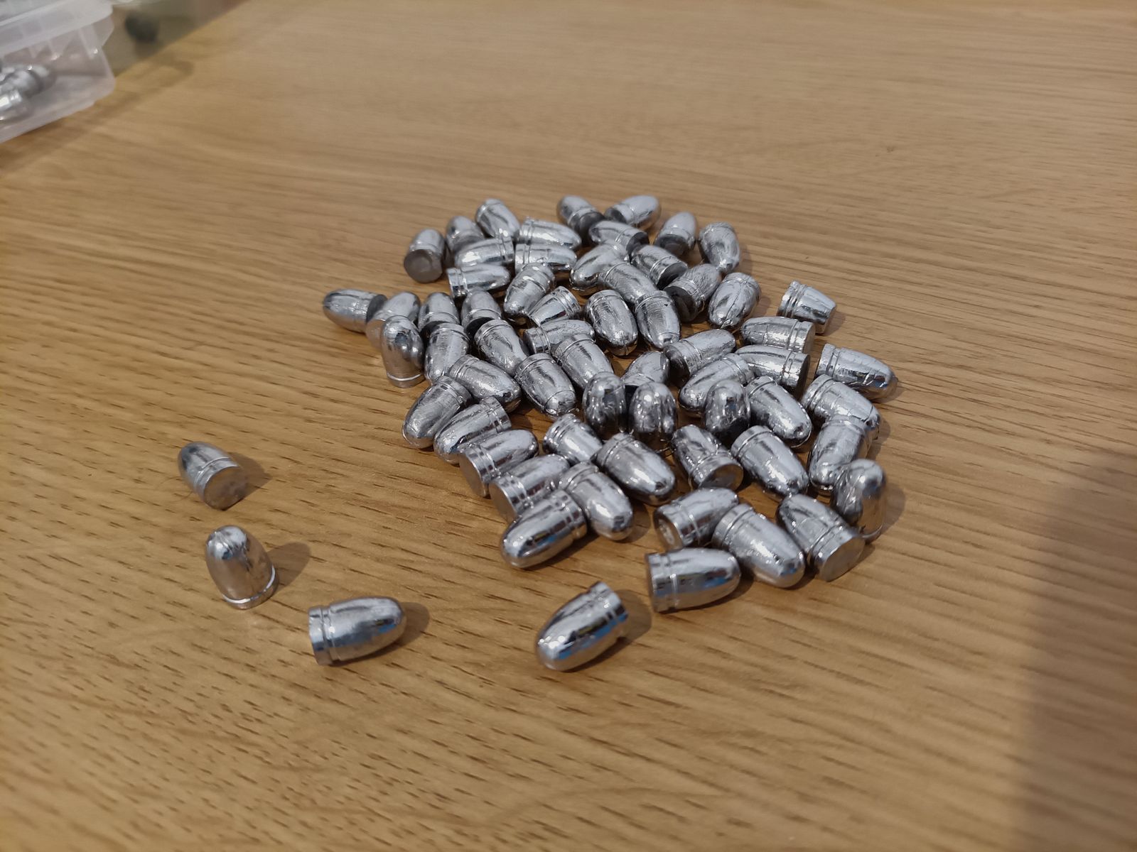 100 stuks HP Max MK 1 en 2, 125 grain zware slugs Cal.356 kogels, afbeelding 2 van 2