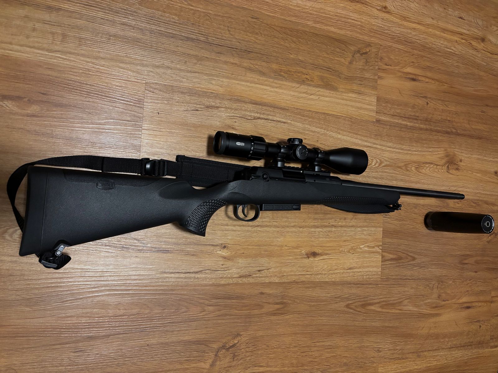 Mauser 25 estremamente 308 con ZF e silenziatore