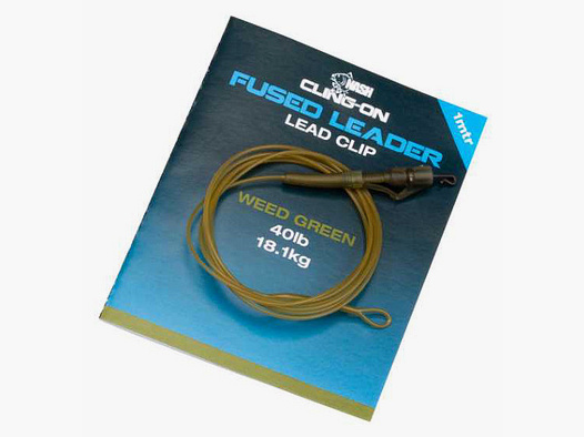 NashCling-On Fused Lead Clip Leader 1m