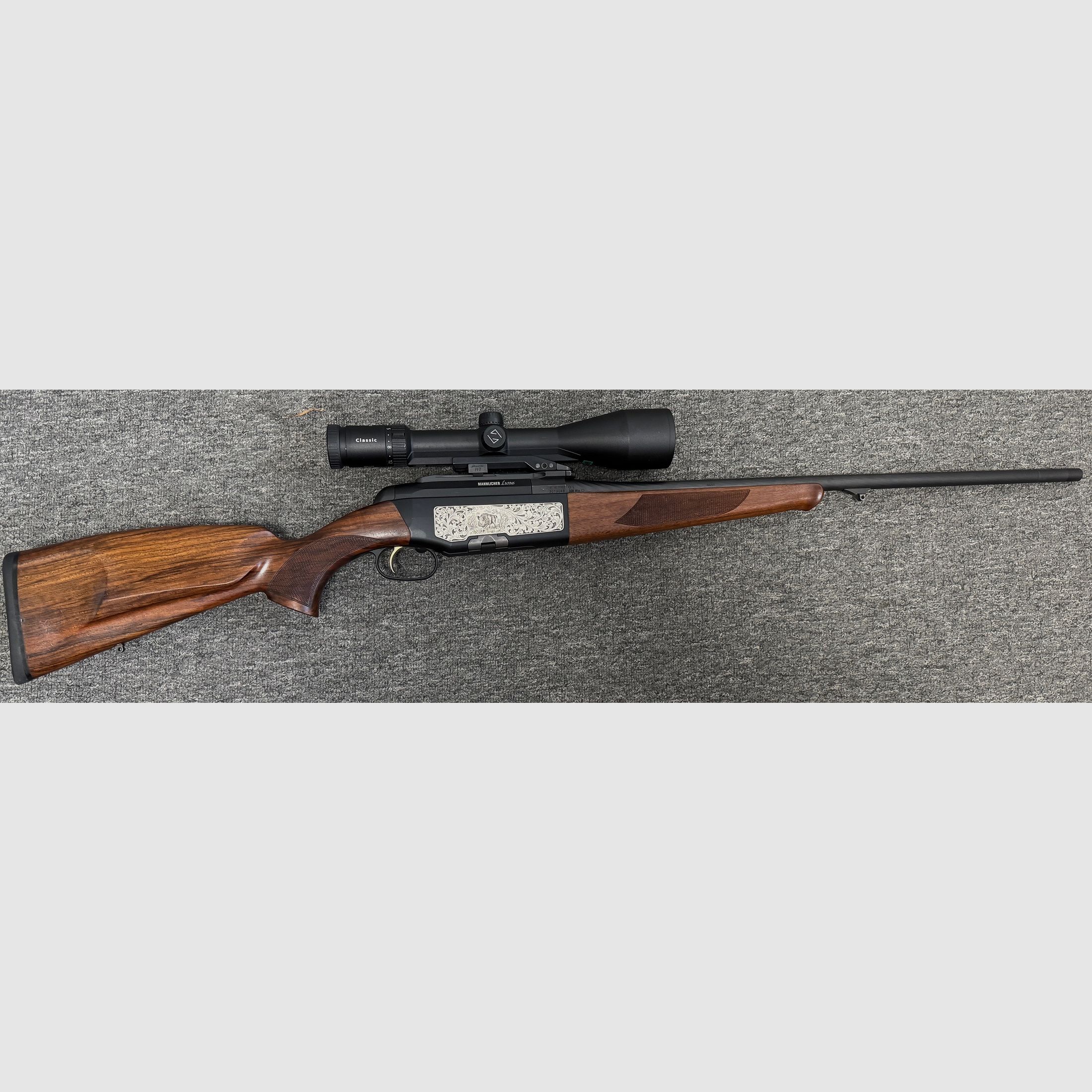 Steyr Mannlicher .308Win. + Zeiss  3-12x56 - Leuchtpunkt - M14x1 - LINKS !!!