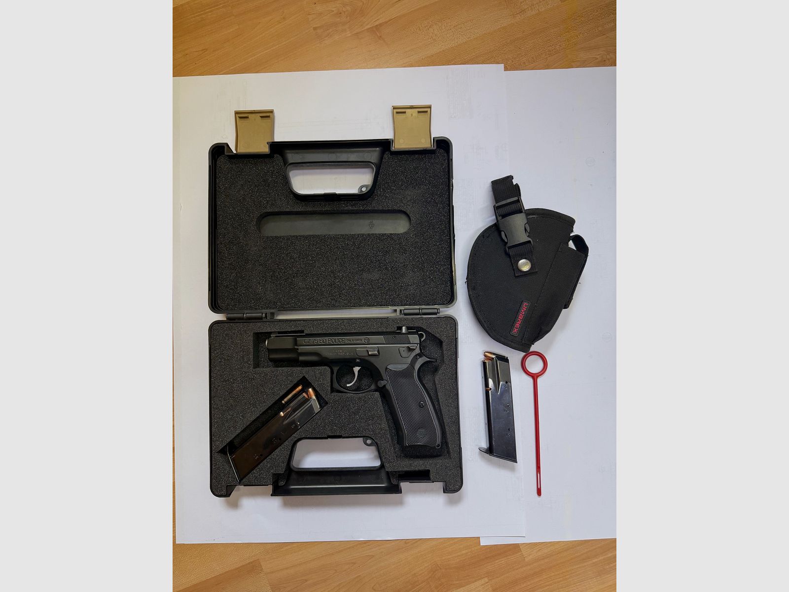 Pistola corta CZ 75 BD Polizia 9mm