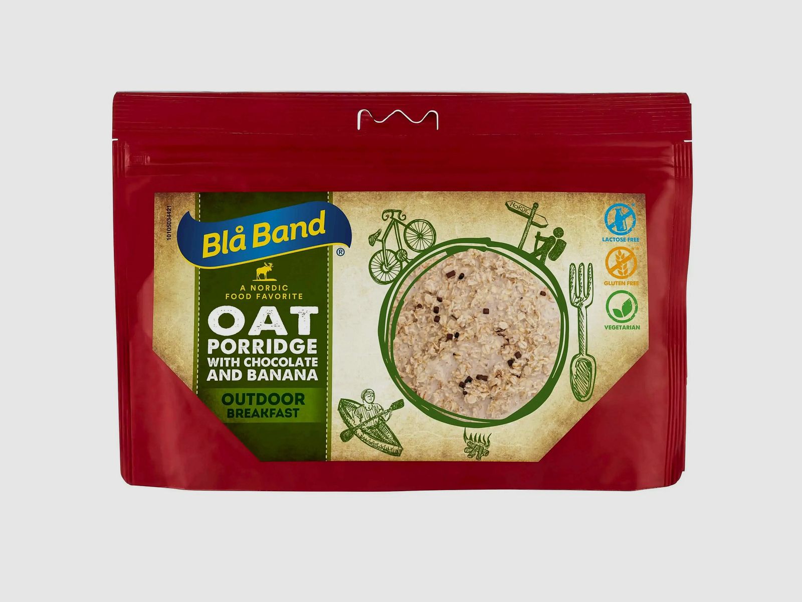 Bla Band Bla Band Haferbrei mit Banane und Schokolade