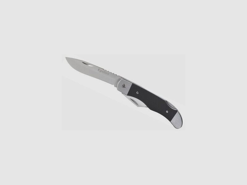 Epsilon Lommekniv Black – 7,5 cm