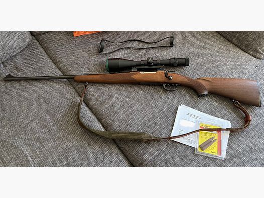Rep.- Büchse  Suhler Jagdhütte / Luger L 99 " Links " Kal .30-06  mit Kettner ZF