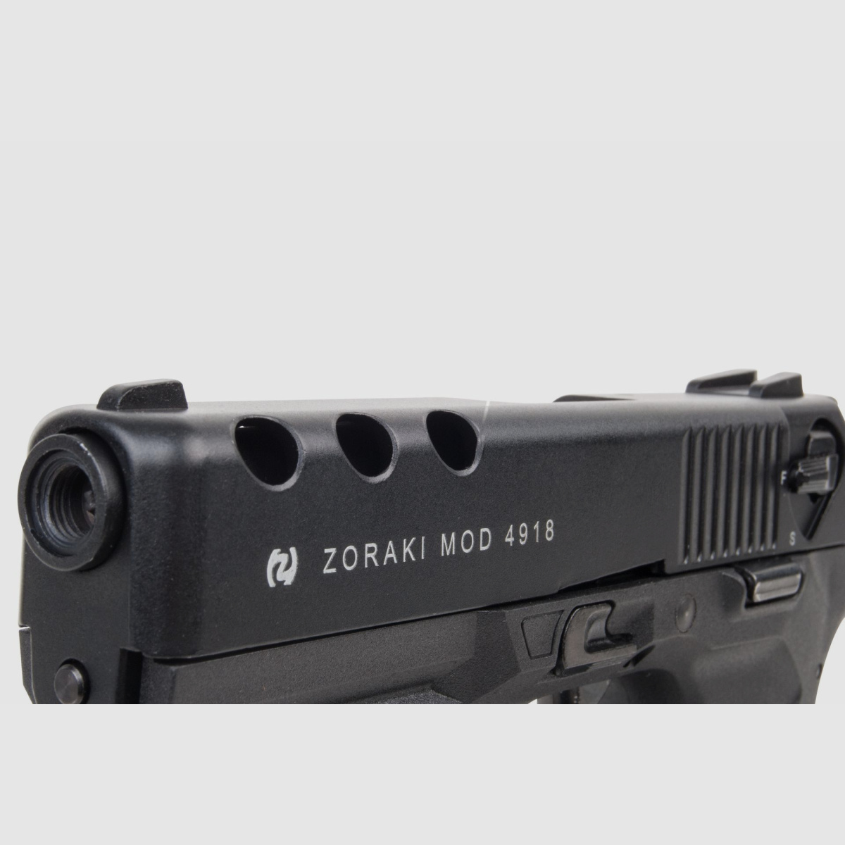 ZORAKI 4918 pistolet alarmowy 9mm P.A.K. CZARNY