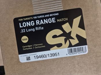 SK Long Range Match 50 pieces .22lr